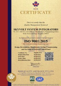 ISO-9001-SKYVOLT-SYSTEM-INTEGRATORS